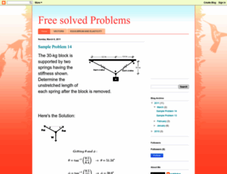 freesolvedproblems.blogspot.com screenshot