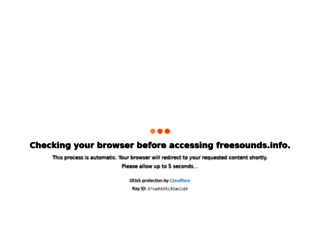 freesounds.info screenshot