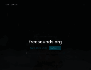 freesounds.org screenshot