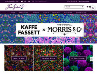 freespiritfabric.com screenshot