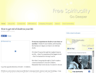 freespirituality.com screenshot