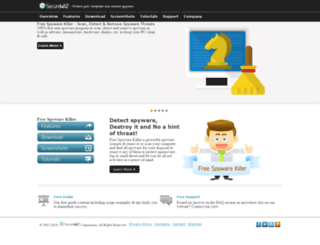 freespywarekiller.com screenshot