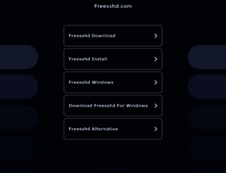 freesshd.com screenshot