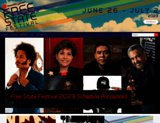 freestatefestival.org screenshot