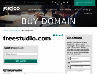 freestudio.com screenshot