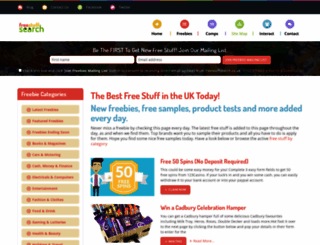 freestuffsearch.co.uk screenshot