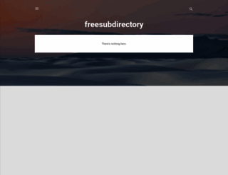 freesubdirectory.blogspot.in screenshot