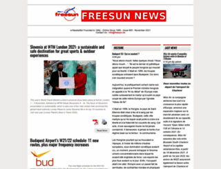 freesun.be screenshot