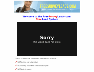 freesurveyleads.com screenshot