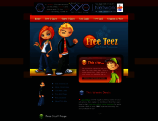 freeteez.com screenshot