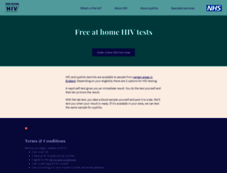freetesting.hiv screenshot