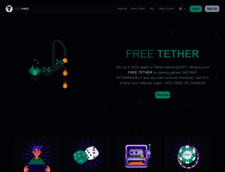 freetether.com screenshot