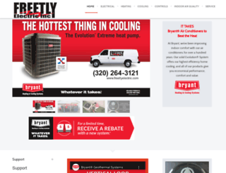 freetlyelectric.com screenshot