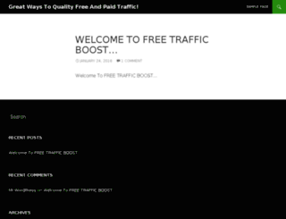 freetrafficboost2.com screenshot
