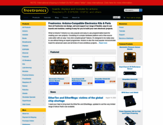 freetronics.com.au screenshot