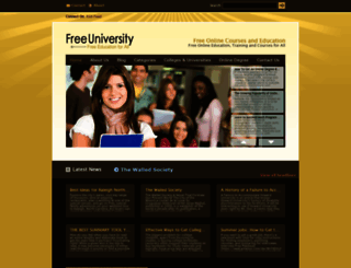 freeuni.org screenshot