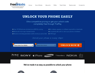 freeunlock.com screenshot