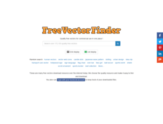 freevectorfinder.com screenshot