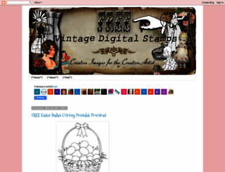freevintagedigistamps.blogspot.cz screenshot