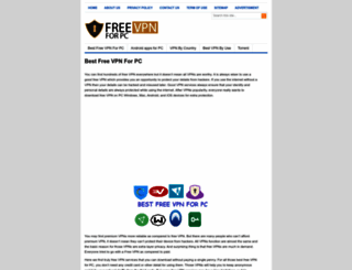 freevpnforpc.net screenshot