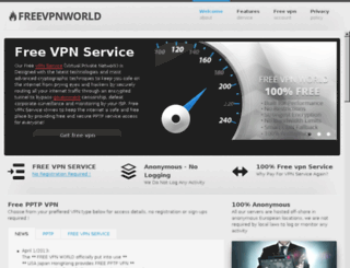freevpnworld.com screenshot