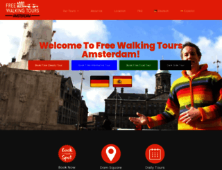 freewalkingtoursamsterdam.com screenshot