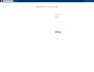 freewallpaper.blogspot.com screenshot