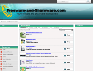freeware-and-shareware.com screenshot
