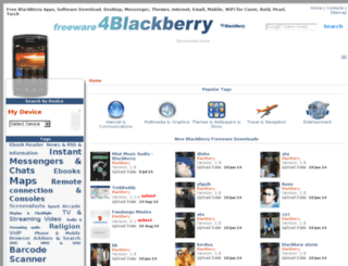 freeware4blackberry.com screenshot