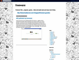 freewares-blog.blogspot.com screenshot