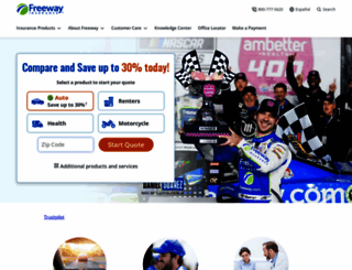 freewayinsurance.com screenshot