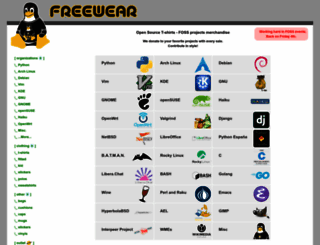 freewear.org screenshot