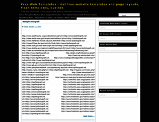 freeweb-templates.blogspot.com screenshot