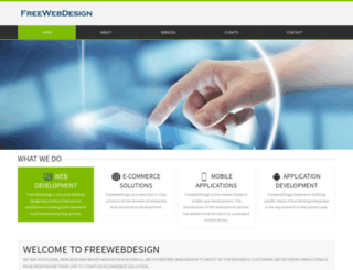 freewebdesign.co.nz screenshot