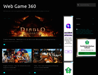 freewebgame360.blogspot.com screenshot