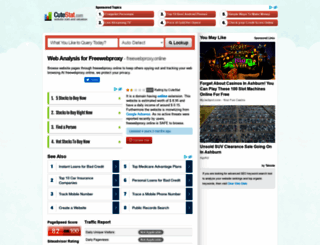 freewebproxy.online.cutestat.com screenshot