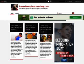 freewebtemplates.over-blog.com screenshot