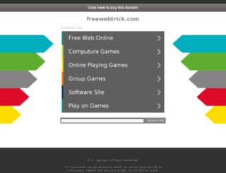 freewebtrick.com screenshot