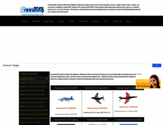 freewing-model.com screenshot