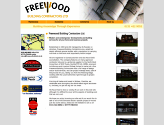 freewoodbuilders.co.uk screenshot