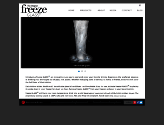 freezeglass.com screenshot