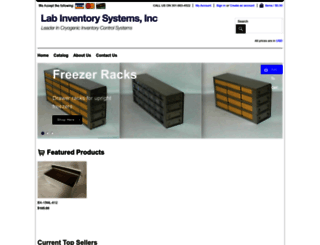 freezerracks.com screenshot