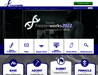 freezerworks.com screenshot