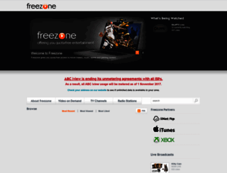 freezone.iinet.net.au screenshot