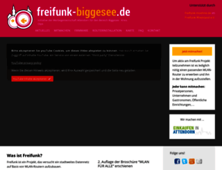 freifunk-biggesee.de screenshot