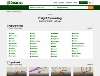 freight-forwarding-companies.cmac.ws screenshot