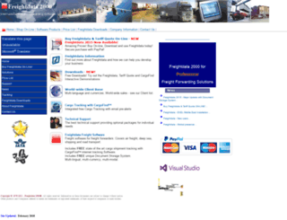 freightdata.com screenshot