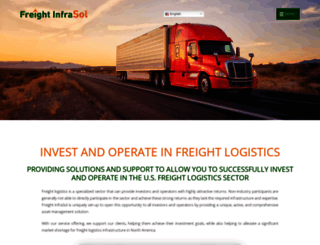 freightinfrasol.com screenshot