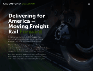 freightrailreform.com screenshot