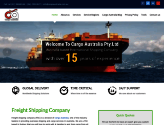 freightshippingcompany.com.au screenshot